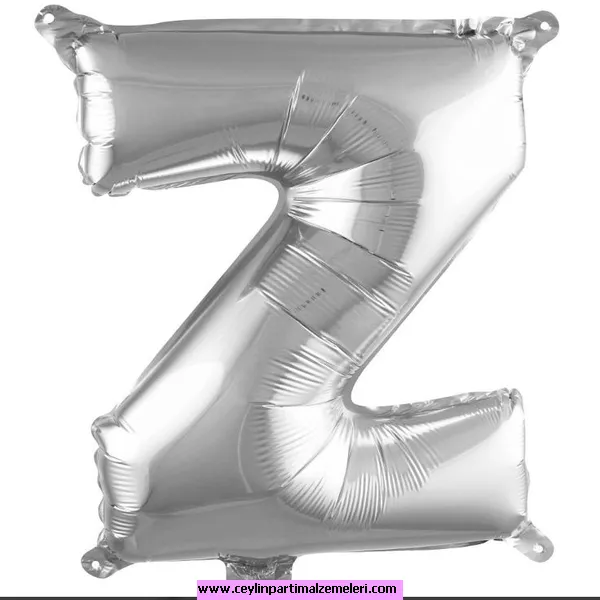 Z Gümüş Folyo Balon